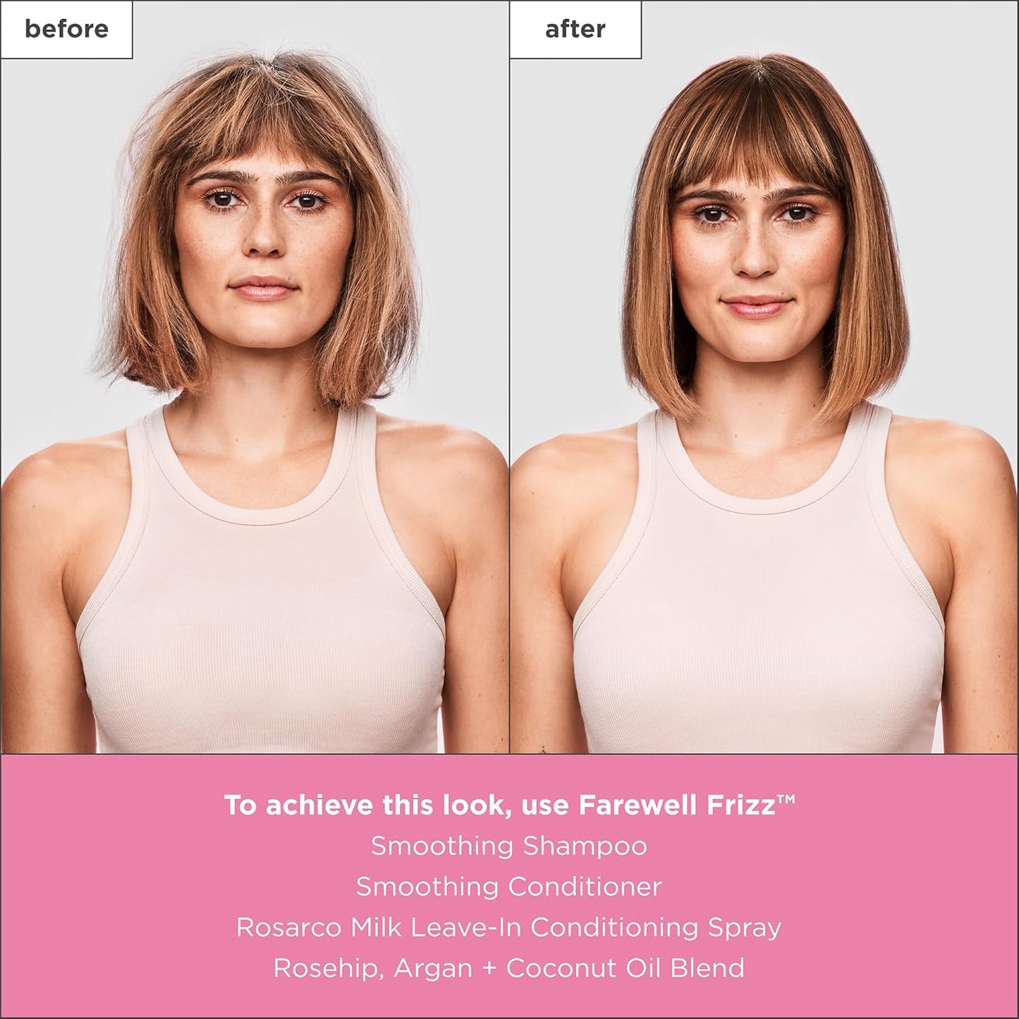 Briogeo Farewell Frizz Smoothing Shampoo, Tame Frizz and Restore Shine to Dull, Dry Hair, Nourishes and Smooths, Argan Oil for Shine, Vegan, Cruelty-Free, 8 fl oz