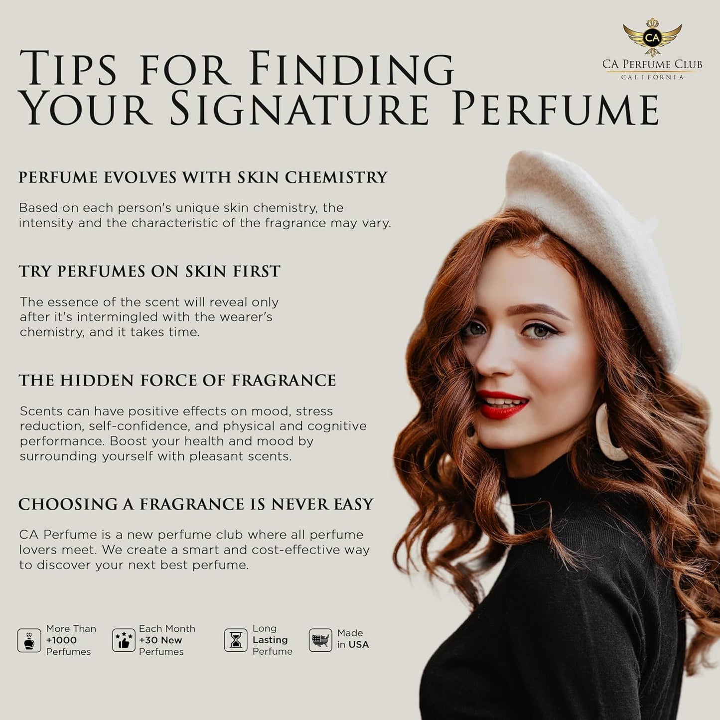 CA Perfume Impression of White Patchouli For Women Fragrance Eau de Parfum Spray Bottle 1.7 Fl Oz/50ml-X1