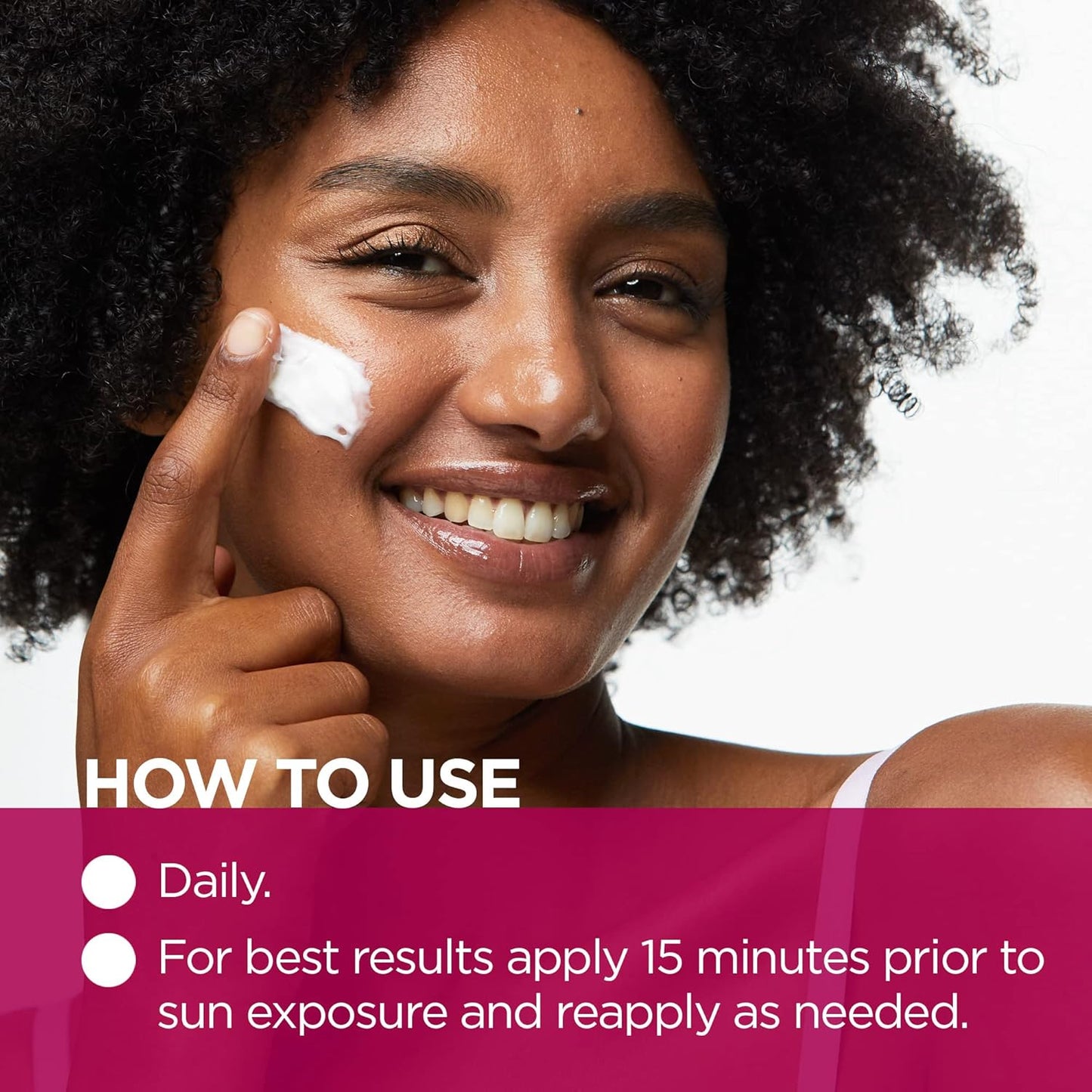 Andalou Naturals 1000 Roses Daily Shade Facial Lotion SPF 18 - 2-in-1 Skin Moisturizer & Face Sunscreen - Ultra Sheer & Hypoallergenic Skincare for Sensitive Skin - With Aloe Vera - 2.7 fl oz