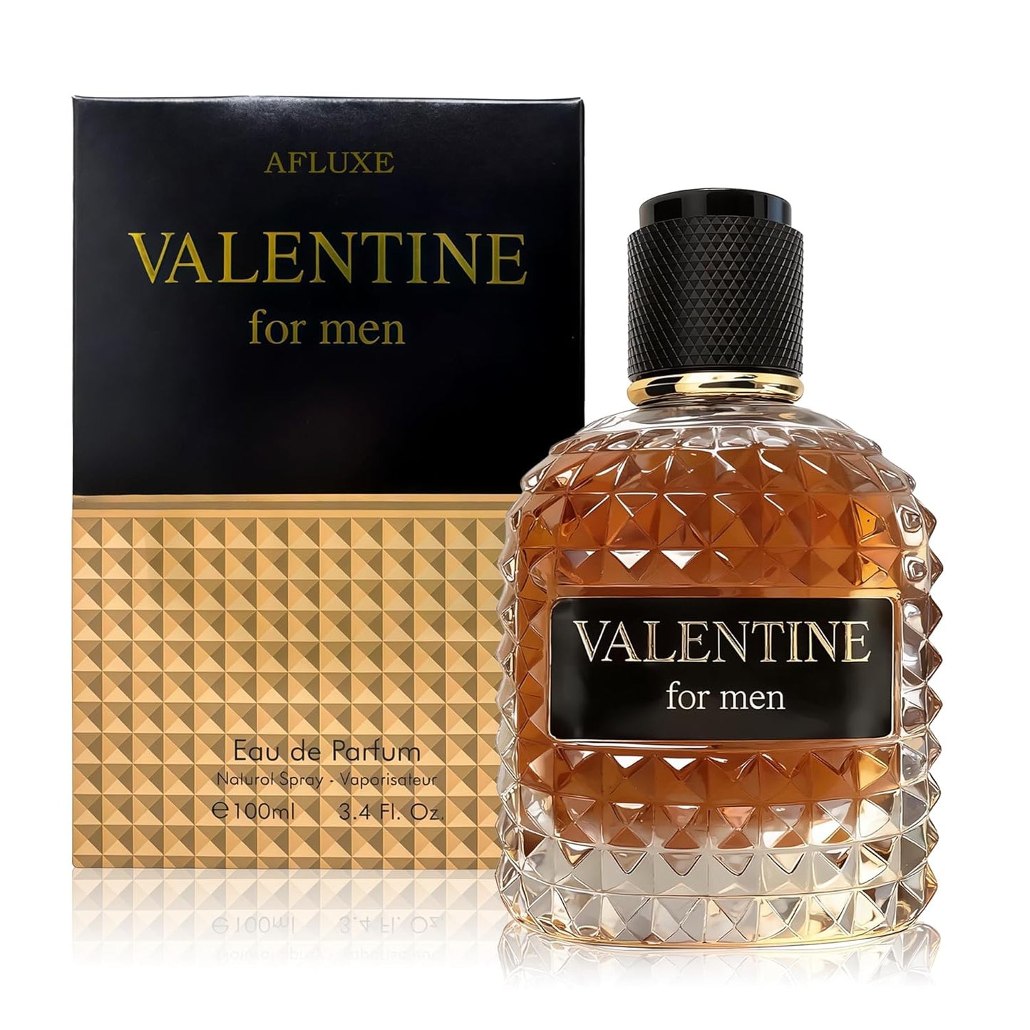 Valentine Men's Cologne–Coffee Bean, Chocolate & Hazelnut Scent Perfume for Men 3.4 Fl Oz Long Lasting Fragrance For All Occasions