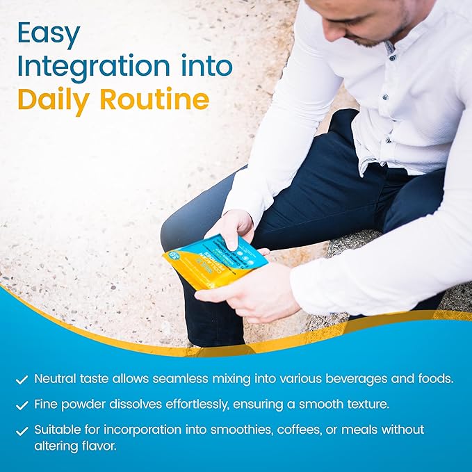 HLP Collagen Supplement for Better Absorption & Immune Support- Multi Collagen Peptides Powder with Colostrum- Improve Strength, Wellness & Vitality with Multi Collagen Protein- Unflavored- 38 Serving