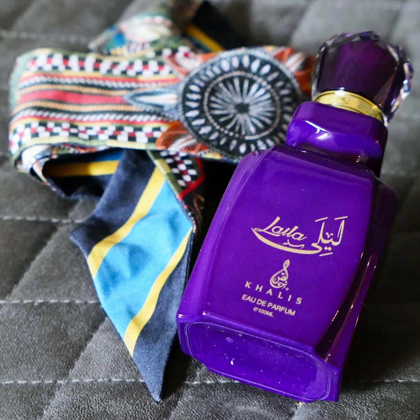 Laila Eau de Parfum 3.4 oz - Oriental Womens Perfume with Rose Woody Citrus Leather Labdanum Musk and Amber Notes loved for its long lasting trail and compliment catching aroma