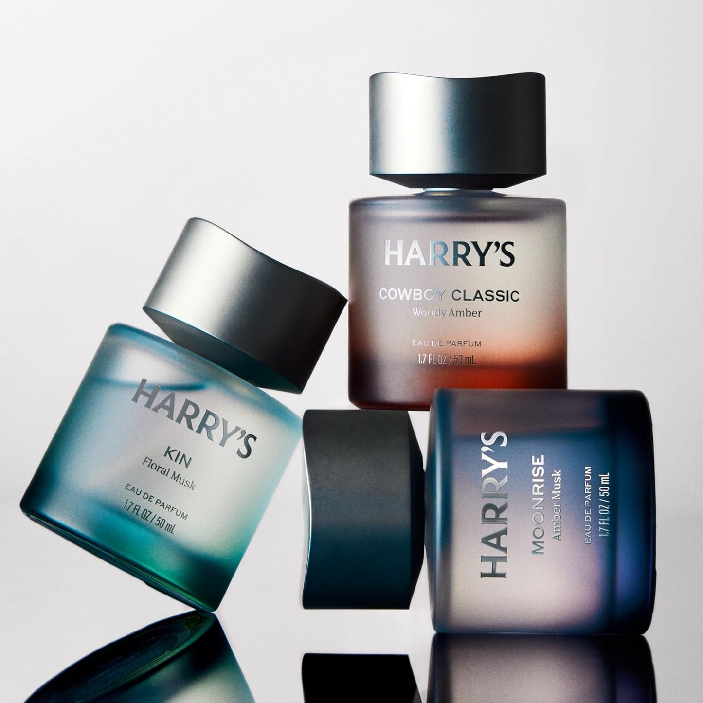 Harry's Kin Men's Cologne - Floral Musk Scent - 1.7 fl oz - Notes of Blackcurrant, Musk & Cashmere Wood - Long-Lasting Eau de Parfum Men's Fragrance