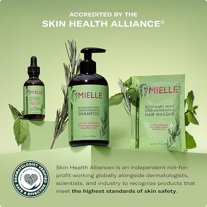 Mielle Organics Rosemary Mint Strengthening Pomade-To-Oil Scalp & Hair Quencher, Nourishes, Conditions & Add Shine, 5 Ounces