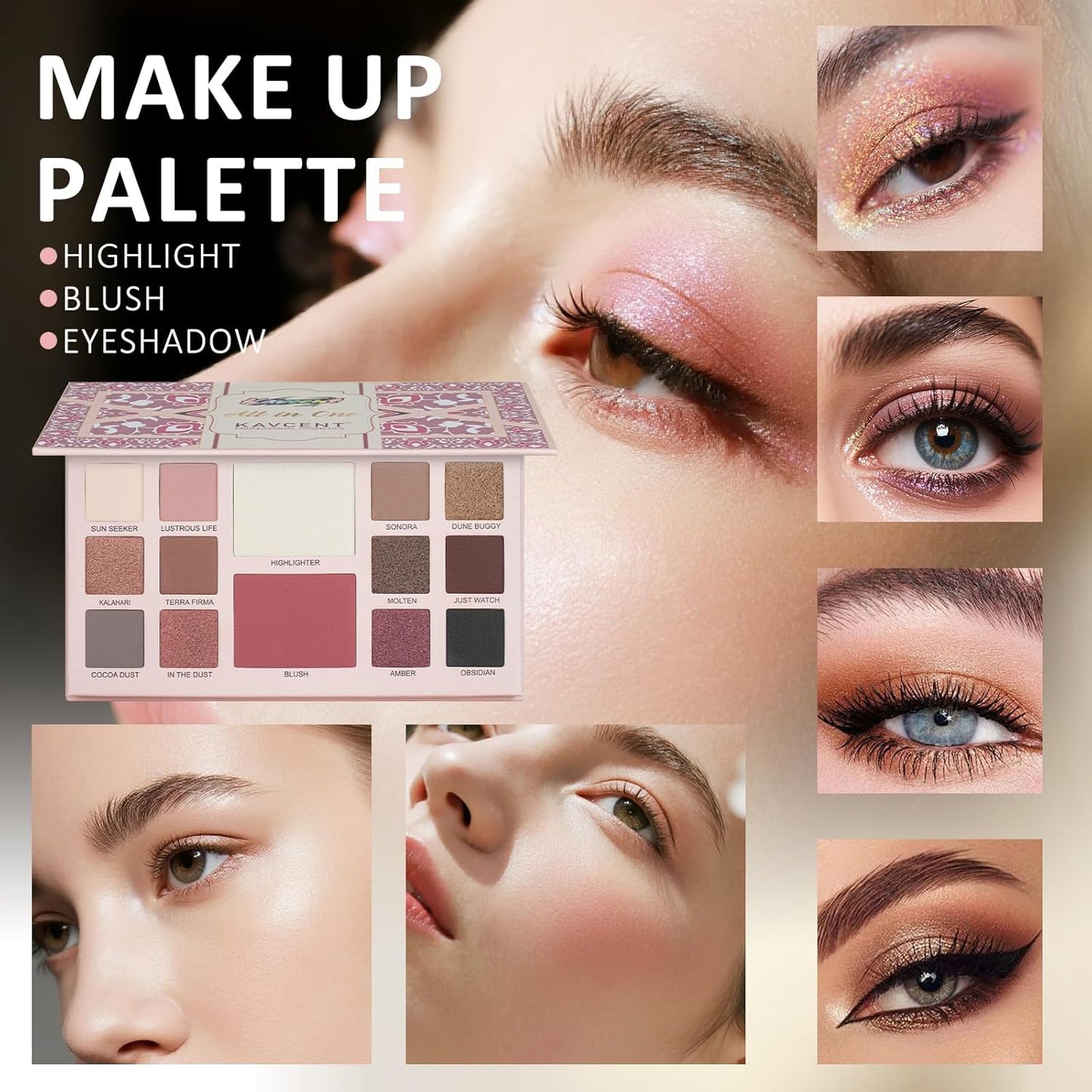 Makeup Set for Teens Women Makeup Kit for Women Full Kit Eyeshadow Foundation Makeup Gift Set for Teen Girls Christmas Makeup Kits for Teens Teenagers 14-16