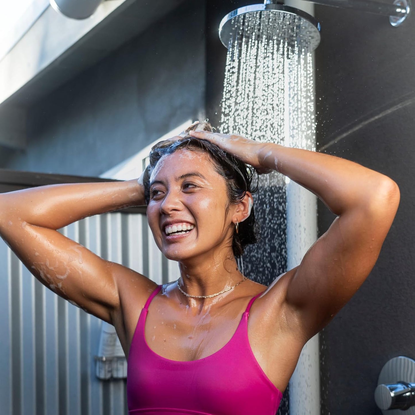 TRIHARD Chlorine Removal Swim Shampoo, Cleanse and Hydrate Hair from Pool and Ocean, Post Swim Chlorine and Hard Water Hair Protection (Pack of 2)