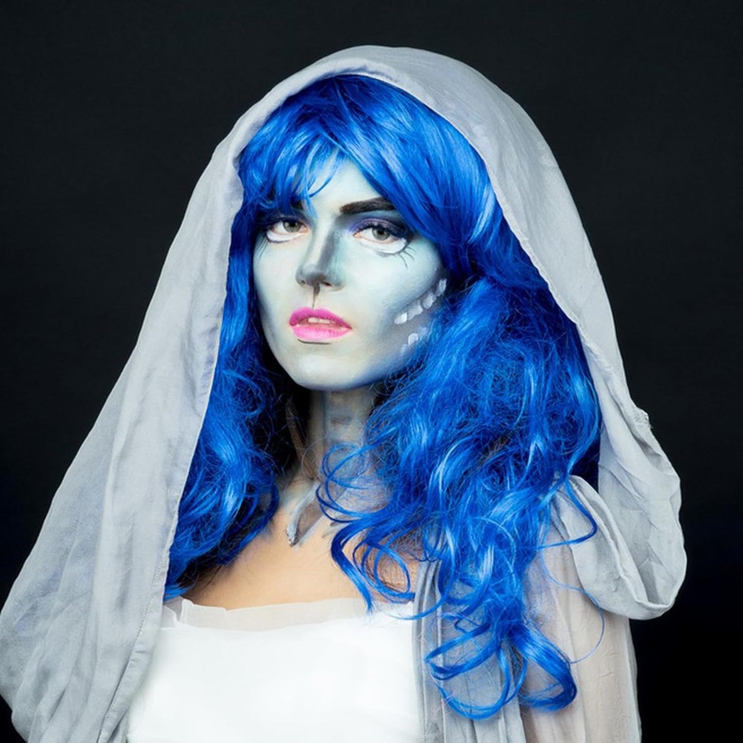 Light Blue Eye Black Stick, 3pcs Anti-Glare Under Eye Sports Grease Stick for Baseball Softball Soccer Lacrosse Hockey Athletes Sports Training, Water-Proof Eye Black Stick for Athletes