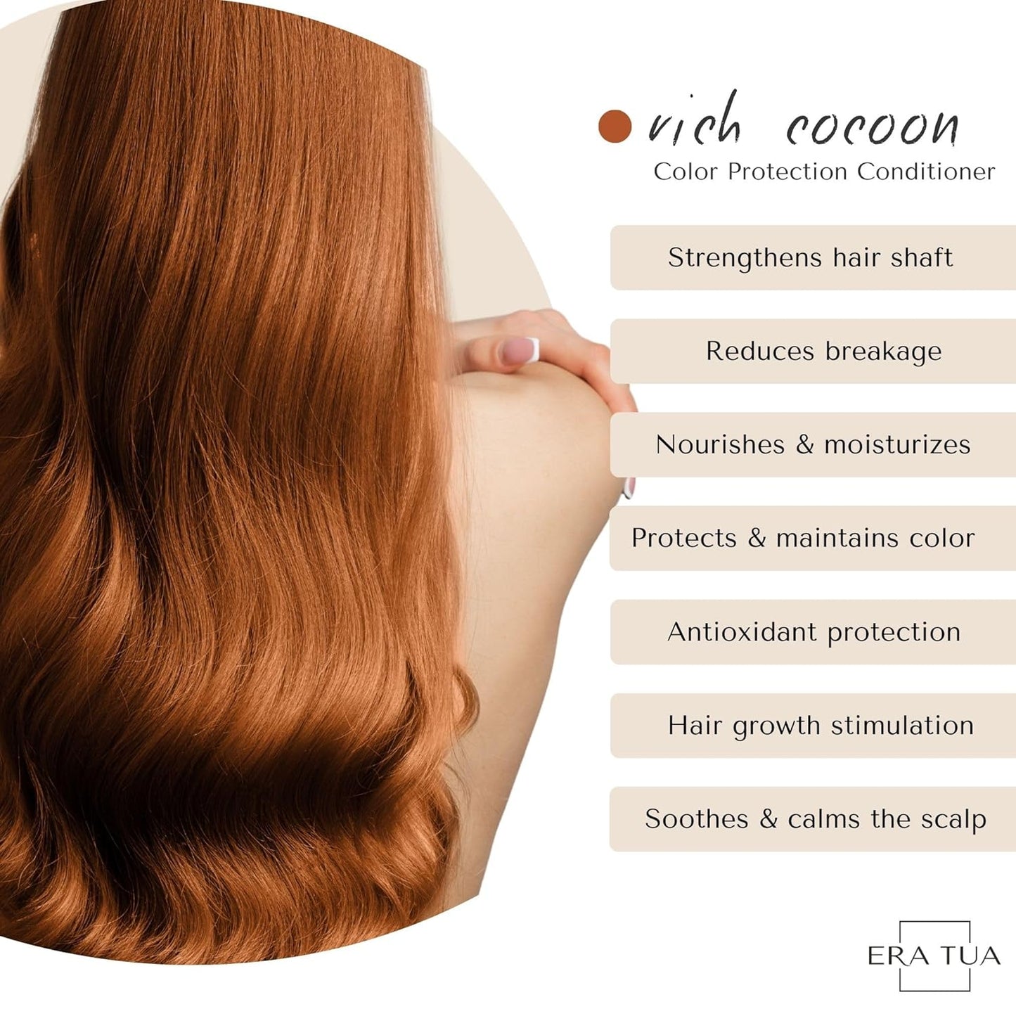 Rich Cocoon Color Protection for Color-Treated Hair | Shampoo & Conditioner | Dutch Made & Formulated for Premium Cozy Scent of Warm Wood, White Amber & Jasmine