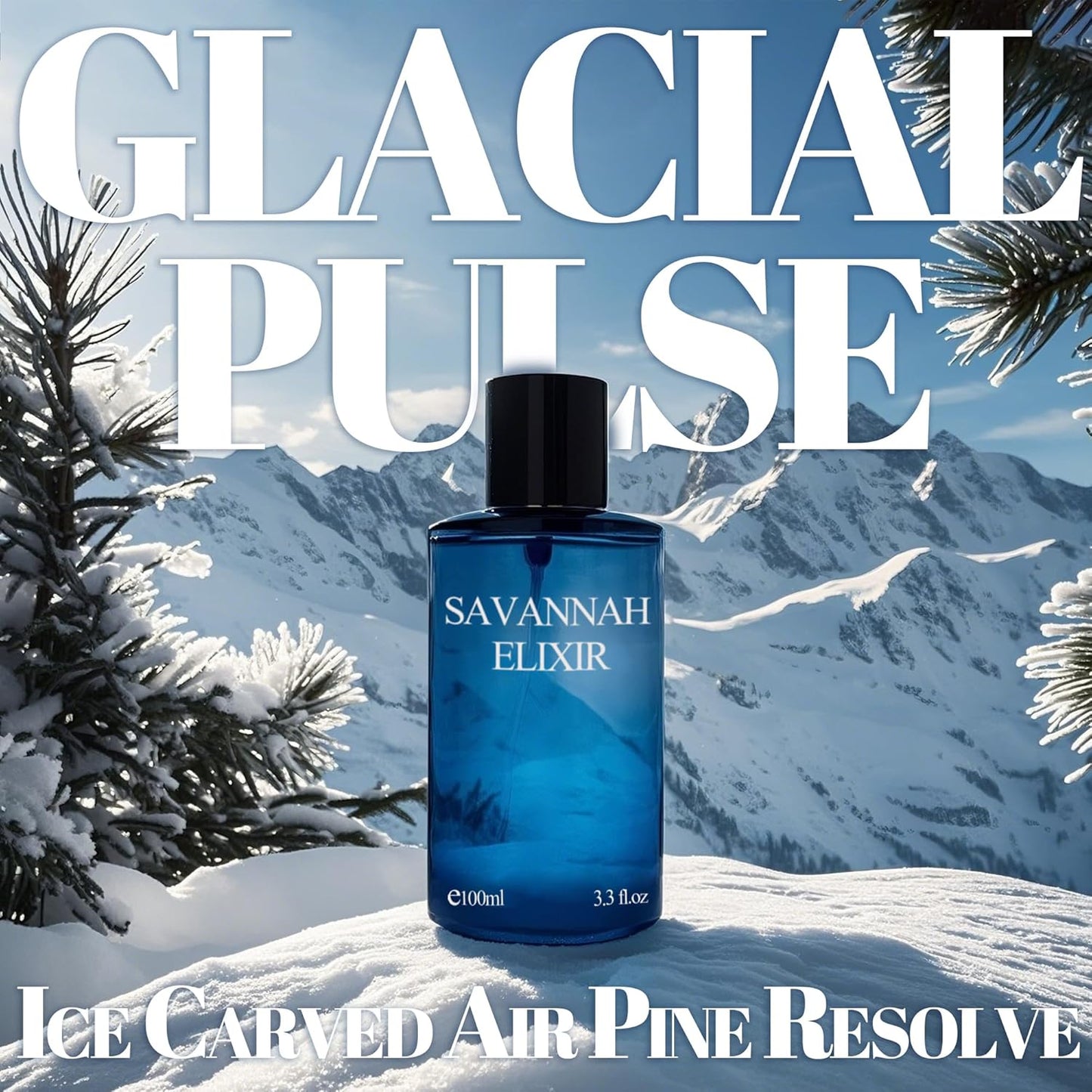 Men's Cologne Eau De Toilette EDT Spray Savannah Elixir 3.4 Fluid Ounce