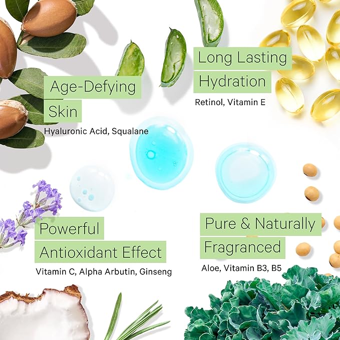 Tree To Tub Vegan Collagen Serum For Face - Botanically Enhanced Anti Aging & Plumping Serum For Women & Men With Sustainable Vegan Collagen For Face, Hyaluronic Acid, Blue Sea Kale & Green Tea