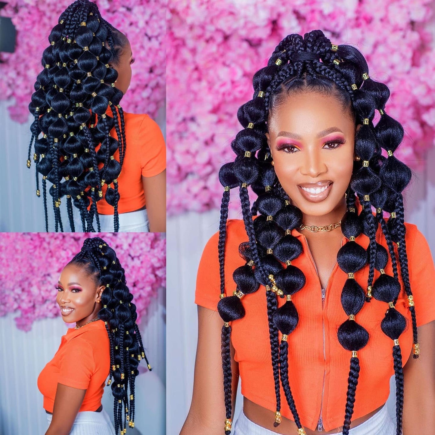 Leeven 400 Pieces Aluminum Hair Jewelry Dreadlocks Metal Cuffs For Hair Braids Hair Accessories For Braids Adjustable Metal Cuffs Hair Decoration Braiding Hair Jewelry For Box Braids