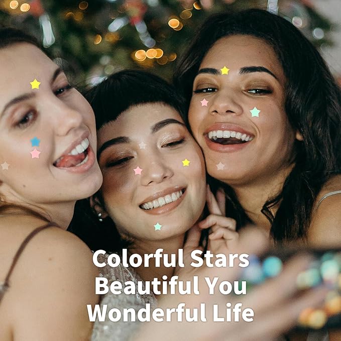 200 Counts Star PimPle Patches for Face, Hydrocolloid Acne Pimple Patch with Tea Tree Oil for Party Gift Covering Zits Blemishes