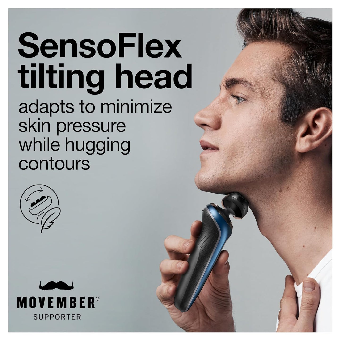 Braun Series 6 6046cs Electric Razor for Men, Wet & Dry, Electric Razor, Rechargeable, Cordless Foil Shaver with Charging Stand, Travel Case and Precision Trimmer, Black