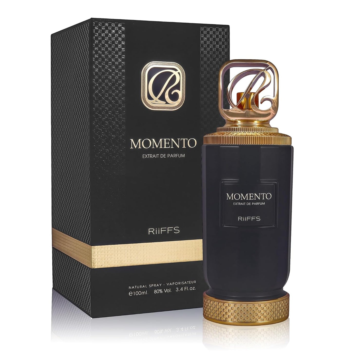 Momento Cologne for Men | Warm Spicy Amber Eau de Parfum | 100ml Long Lasting Perfume with Mandarin,Damask Rose,Oud,Amberwood | Rich Seductive Scent for Day and Night
