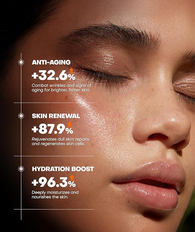 Radiant Glow Collagen Face Mask - Real Deep Overnight Face Masks Skincare with Hyaluronic Acid, Galactomyces Ferment & Vitamin E, Facial Mask for Hydrating, Firming, Plumping & Anti-Aging - 34g x 5ea