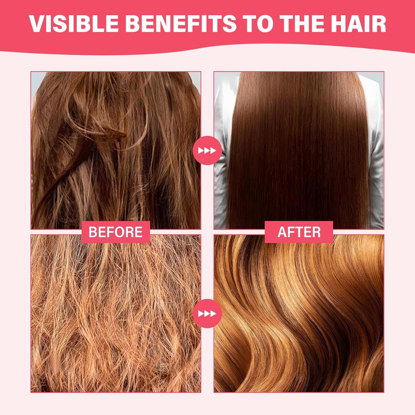 EJW Hair Detangler Spray – Leave-In Conditioning for Tangle-Free Hair – Instantly Detangles Knots, Smooths & Moisture, Prevents Breakage & Frizz – 2.03 fl oz