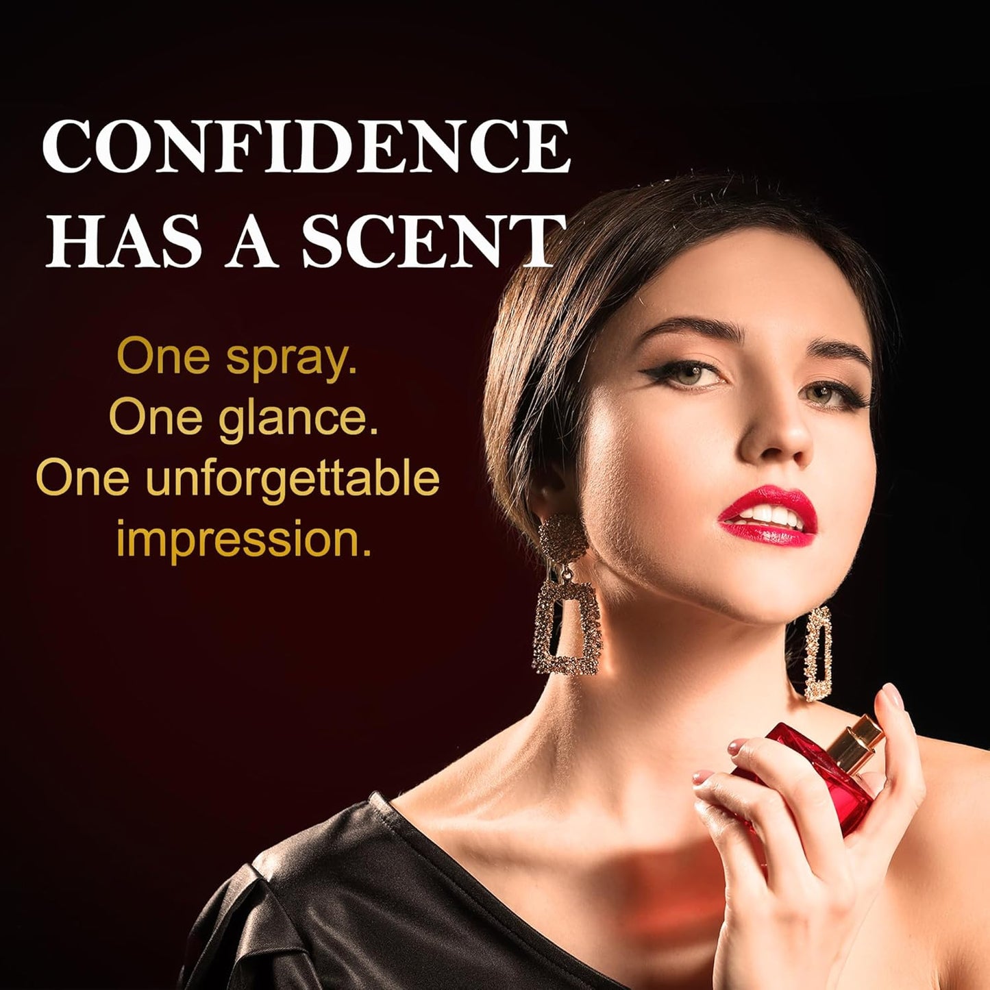 Perfumes for Women with Pheromones. 1fl oz Genuine Pheromones Infused Spray Long Lasting Scent. Original Premium Fragrance Travel Size Portable Bottle