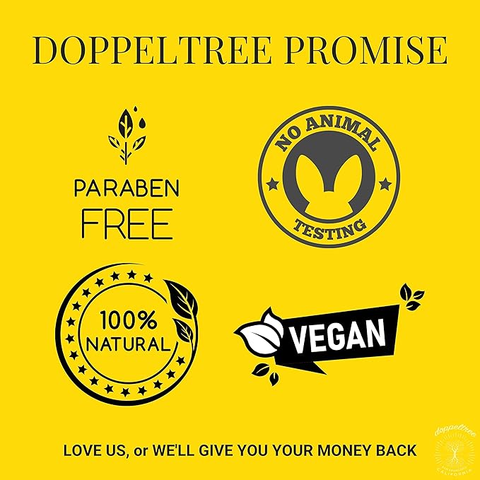 Doppeltree Caffeine Under Eye Cream Anti Aging Men and Women, for Wrinkles, Puffy Eyes and Dark Circles - Brightening & Firming, Minimize Bags, Puffiness and Fine Lines