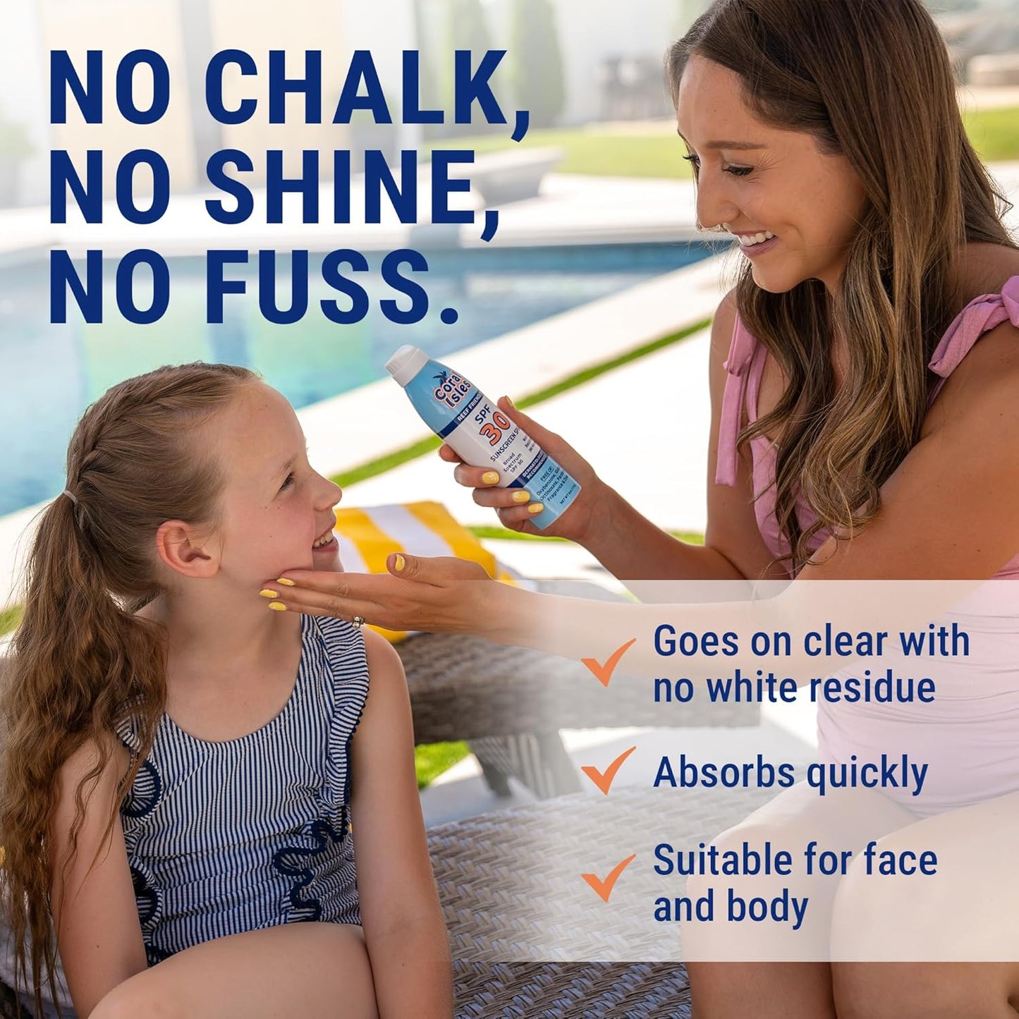 Coral Isles SPF 30 Sunscreen Spray - Hawaii Compliant - Oxybenzone & Octinoxate Free - Broad Spectrum - Water Resistant, 6 Fl Oz (Pack of 2)