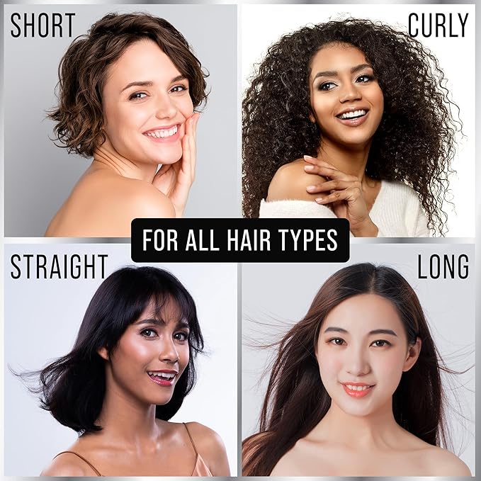 Biotin (5000mcg), Keratin, Collagen, Horsetail, Saw Palmetto – 5-in-1 Hair Growth Supplement & Vitamins for Women & Men, DHT Blocker Capsules for Thinning - Hair Growth Vitamins