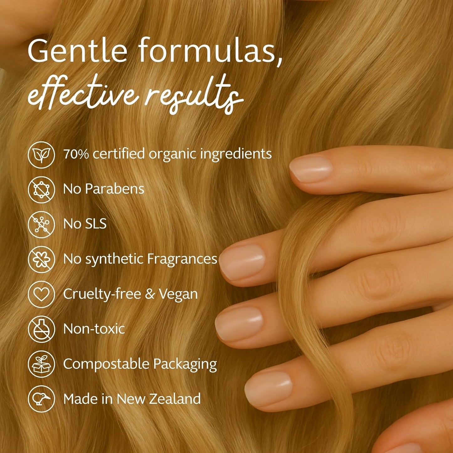 Slo | Natural Dry Shampoo Powder For Dark Hair - All Natural Ingredients, Vegan & Cruelty Free, Talc-Free Blend, Paper Packaging | Light Hair Lavender + Ylang Ylang | 2 Pack (2 x 1.23oz/35g)