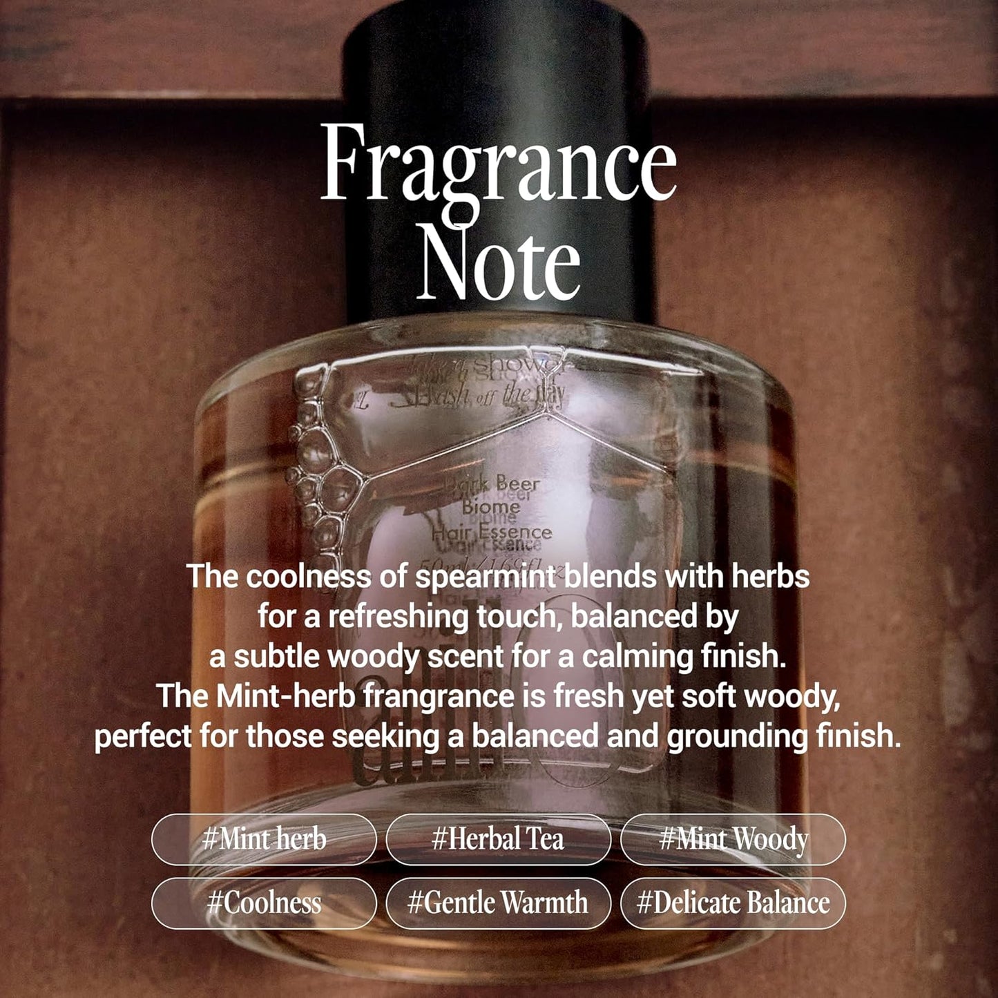 ANILLO Dark Beer Biome Hair Essence - Strengthening & Nourishing Damage Repair Hair Oil Serum with Biotin, Olive Oil, Beer Yeast &10-type Protein Complex - Vegan, Paraben & Silicone Free 1.69 fl oz