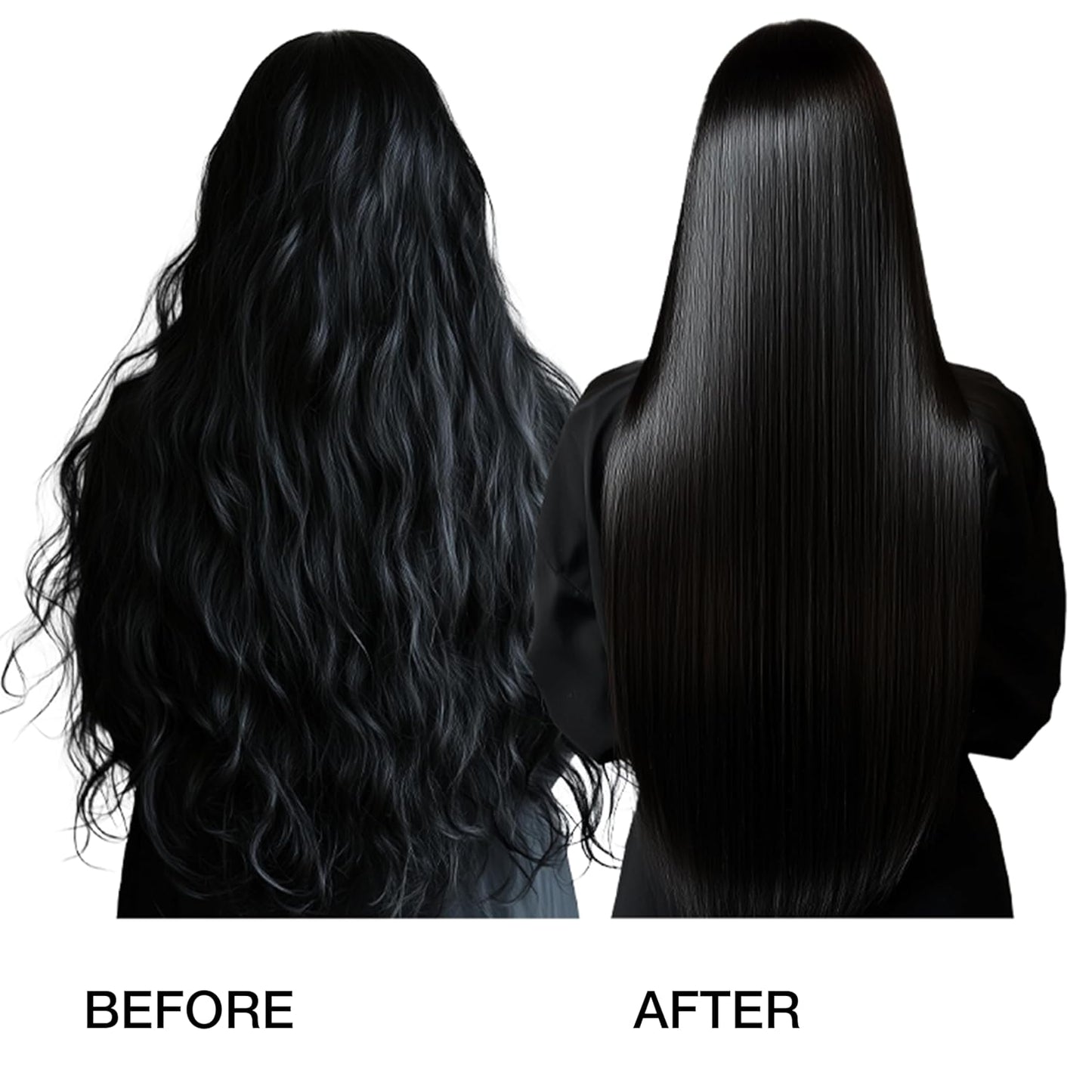 GK HAIR Vegan Nanoplastia Smoothing Hair Treatment – Brazilian keratin for frizz control – Deep conditioning hair mask for damaged, dry, curly hair – salon-grade protein repair & heat protection