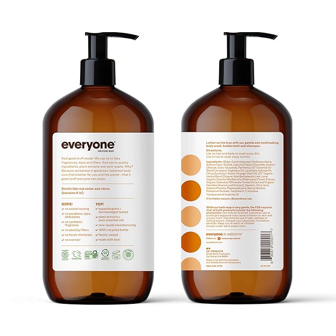 Everyone Nourishing Hand and Body Lotion & 3-in-1 Soap
