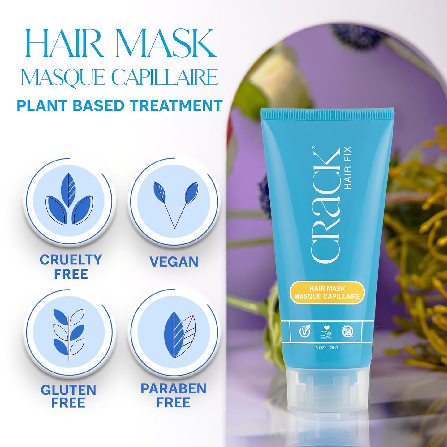 Crack HAIR FIX - Influx Restorative Hair Mask (6 oz)