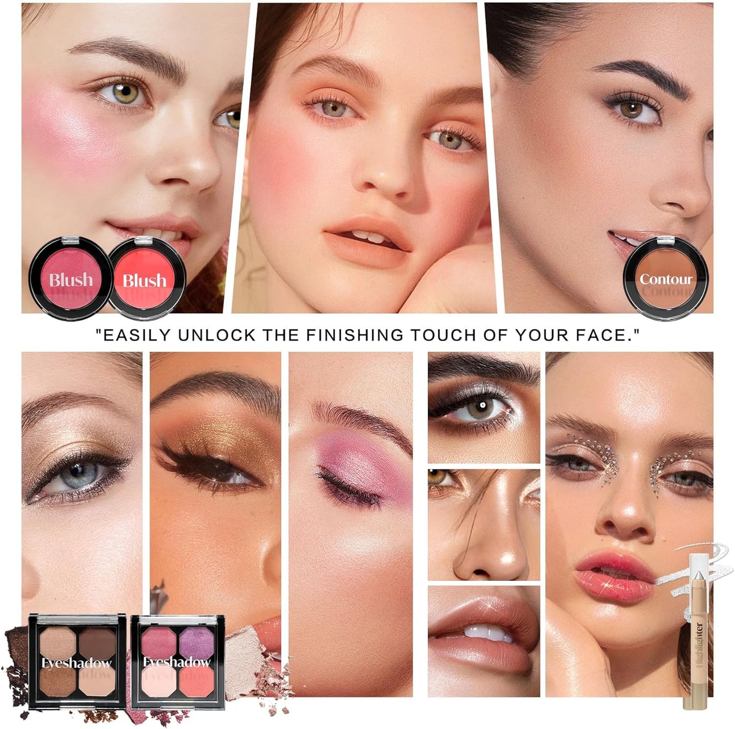 Makeup Advent Calendar 2025 Teen Girls Women Beauty Make Up Advent Calendar 24 Days Christmas Countdown Makeup Gift Set for Women Teen Girls