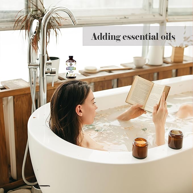 Cherry Blossom Essential Oil (4 oz) – 100% Pure Fragrance Oil for Diffusers, Humidifiers, Relaxation, Bath, Candles, Soap Making, DIY, Home Cleaning, Gifts