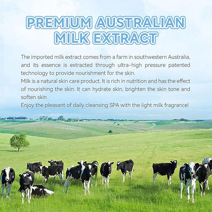 Milk Skincare Sets for Teen Girls,10IN1 Skin Care for Teens 10-12,Milk Skin Care Routine Kit for Women,Girls 10-12,Teen Skin Care Kit,Mother Day Gifts,Moisturizing & Gentle (One Size, Milk StyleB)