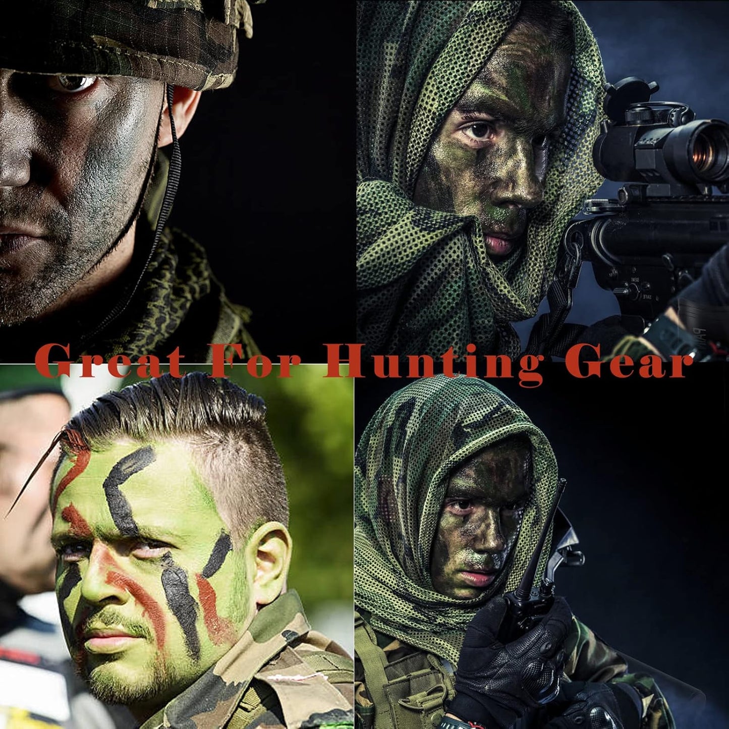 MEICOLY 3 Colors Camo Face Paint Set,Black Maroon Brown Green Eye Black Stick,Sporting Face Paint for Baseball Softball Football Lacrosse,Hunting Accessories Military Army Camo Paint