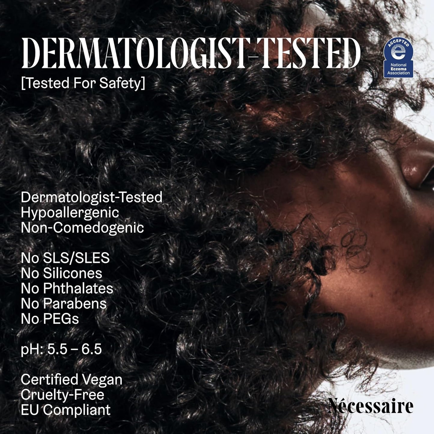 Nécessaire The Shampoo. Hyaluronic Acid + Vitamin B Complex Shampoo for Women & Men.