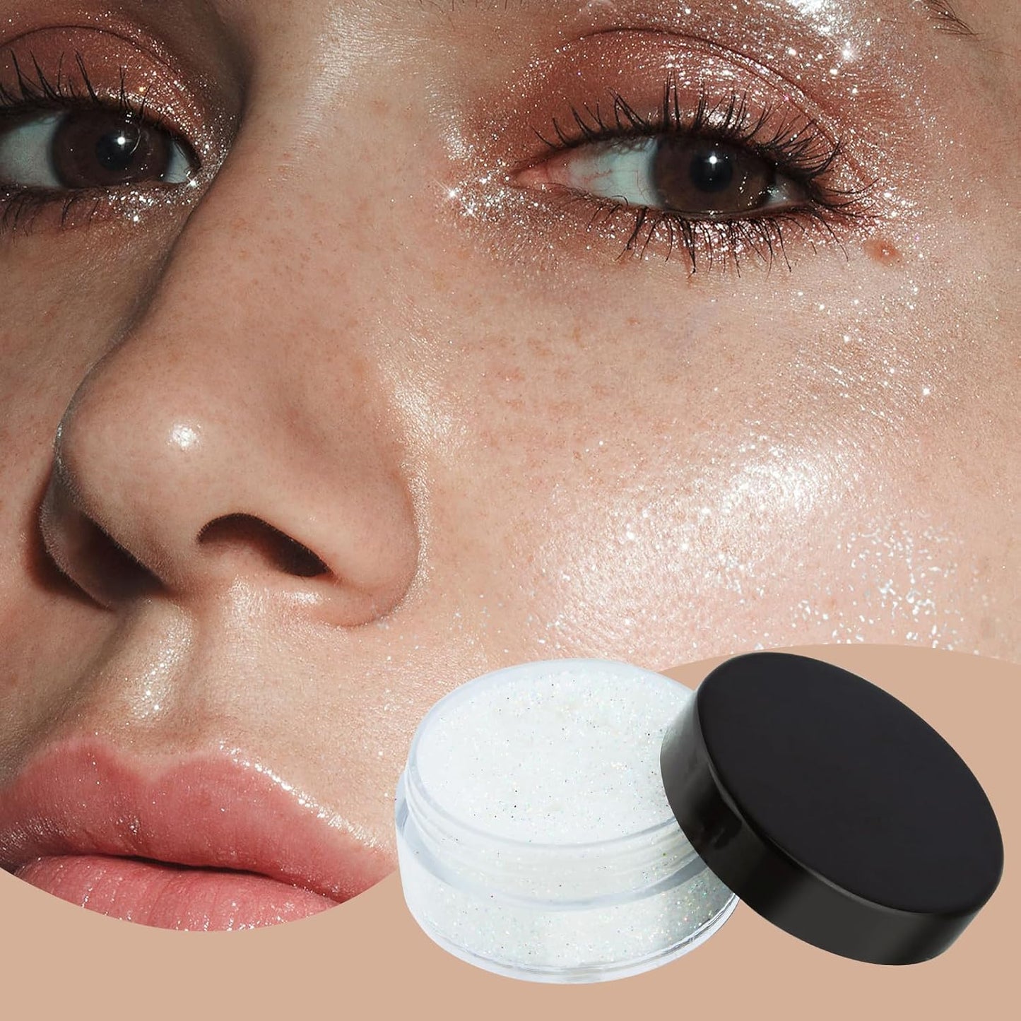 Body Glitter, Face Glitter, Hair Glitter,YGQQOY Holographic Concerts Festival Rave Chunky Glitter Gel, 12 Colors