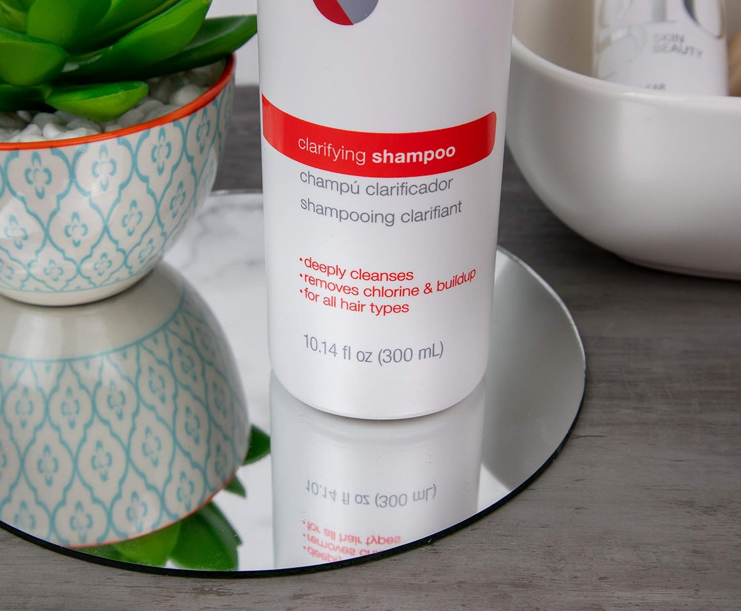 GREAT CLIPS Solutions Clarifying Shampoo 10 fl oz | Removes Build-up | For All Hair Types | Great for Swimmers