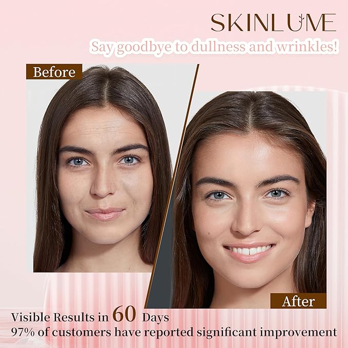 Jade Roller Gua Sha Facial Tool - for Face Neck Eye Jawline, Reduce Puffiness and Tension, Gift Set for Men Woman 100% Natural Jade Stone (Pink)