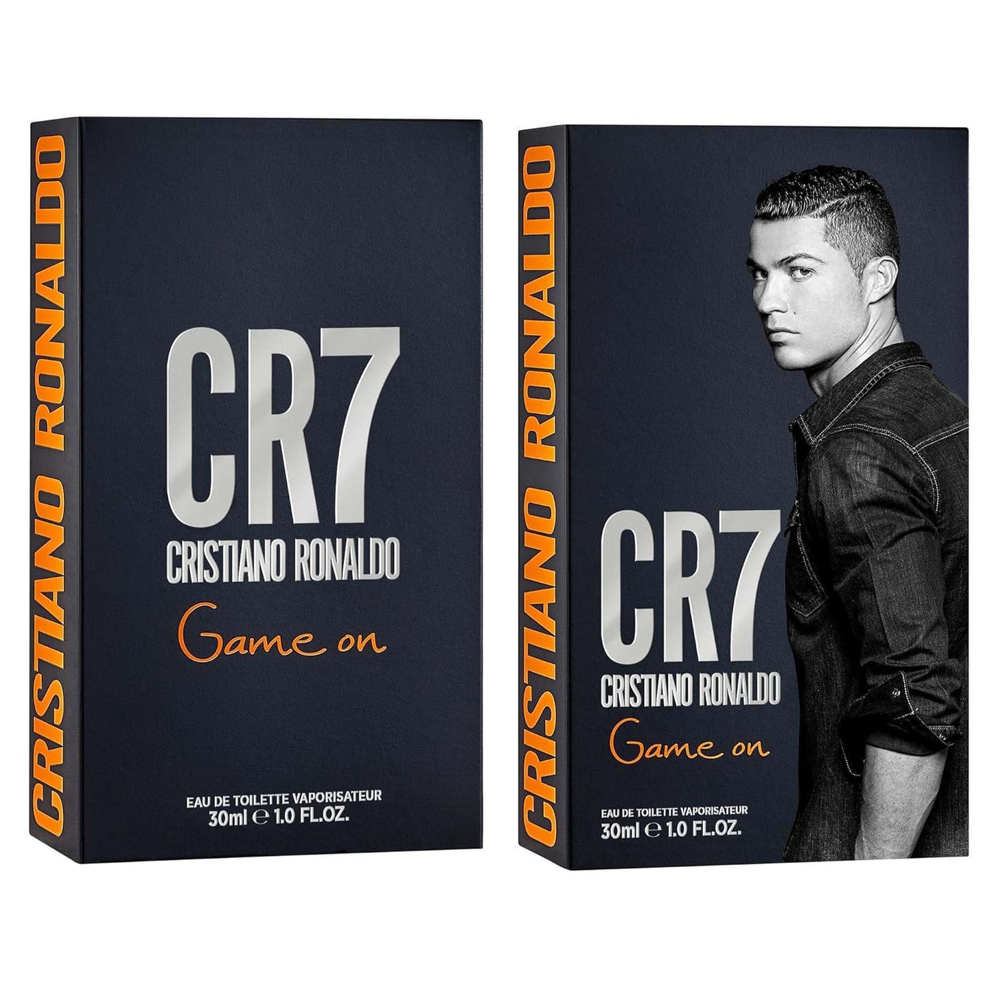 CR7 Game On Cristiano Ronaldo - Eau De Toilette Cologne Scent for Men - Papaya, Ice, Cedar, and Cashmere Wood - Original Men's Fragrance Collection - 1 oz