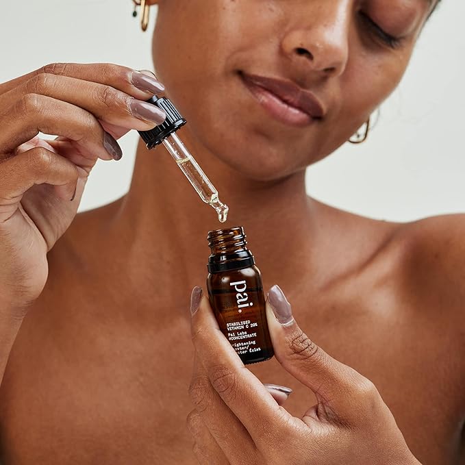 Pai Skincare - Organic Pai Labs Stabilized Vitamin C 20% Illuminating Booster | Natural, Vegan, Sensitive Skincare (0.3 fl oz | 10 ml)