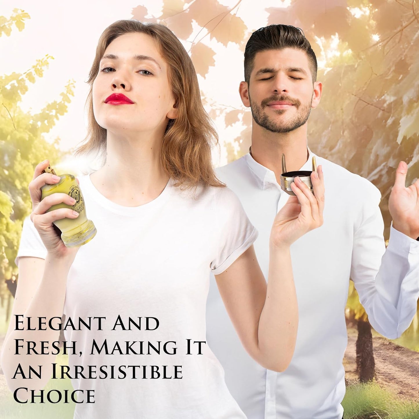 URBAN COLLECTION Victorious Gold for Men and Women - Sweet & Feminine Scent - Base of Creamy Vanilla, Musk & Earthy Sandalwood - Made with Natural Ingredients - Free of Paraben - Elegant 100ml Bottle