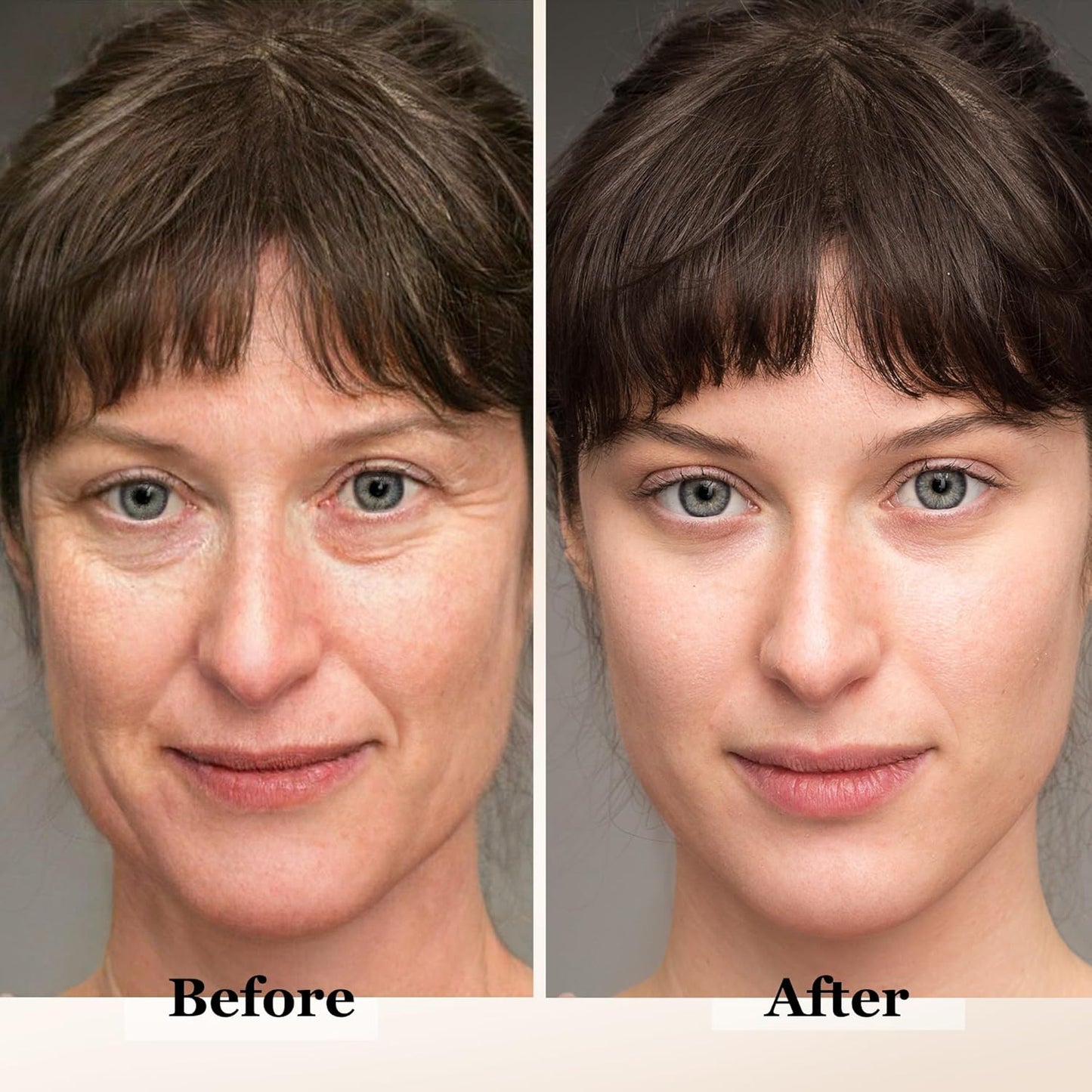 mivida Advanced Retinol Cream for Face & Neck | 6-in-1 Anti-Aging Moisturizer with Collagen, Hyaluronic, Vit C & E | Firms, Reduces Wrinkles, Fine Lines & Dark Spots | Daily Face Cream 1.7floz