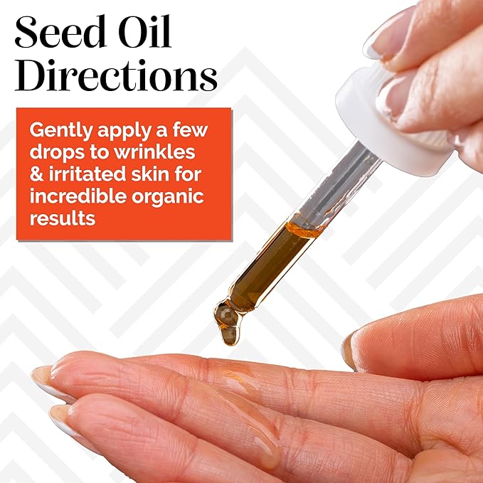 sibu Premium Himalayan Sea Buckthorn Seed Oil, USDA Organic (30ml) – Amazing for Sensitive Skin, Breakouts, & Irritation