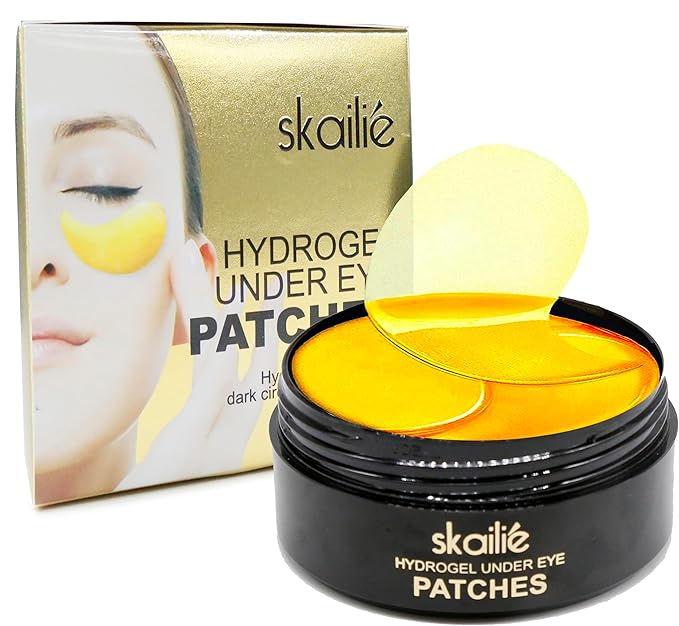 COSMETIC |24K Gold Pure Luxury Lift & Firm Hydra-Gel Eye Patches | Anti-Aging Under-Eye Patches, Help Lift and Firm the Look of the Eye Area