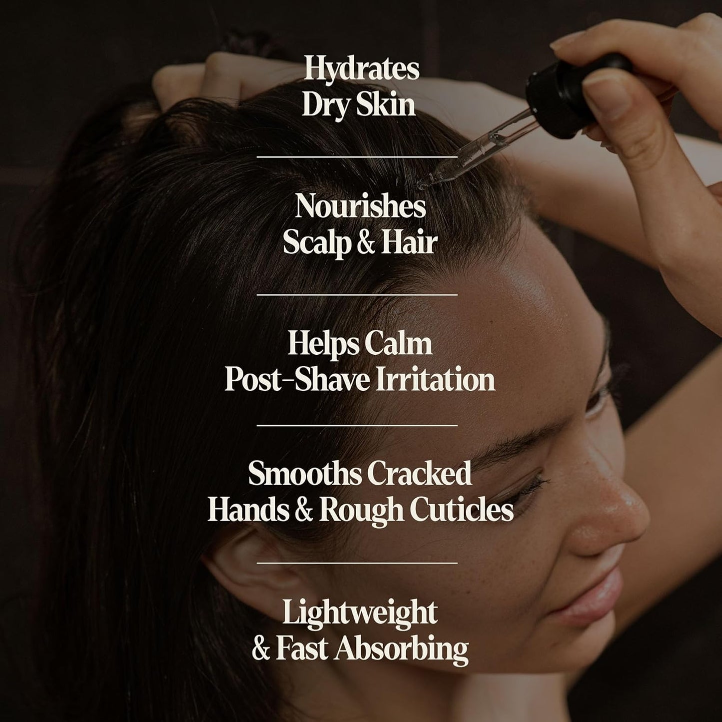 Black Wolf 100% Pure Argan Oil - Moisturizing & Rejuvenating Cold-Pressed Argan Oil for Hair, Face & Skin - Hydrating, Non-Greasy & Lightweight - Suitable for All Hair Types - 1 Fl Oz