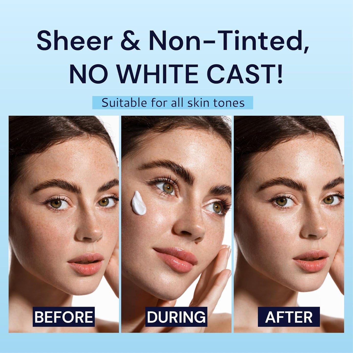 Roskin Mineral Matte Face Sunscreen - Invisible Facial Sunscreens with Non Nano Zinc Oxide - Facial Sunblock with SPF 33 Broad-Spectrum & Blue Light Protection - Face Sunscreen Moisturizer (1.7 Fl Oz)