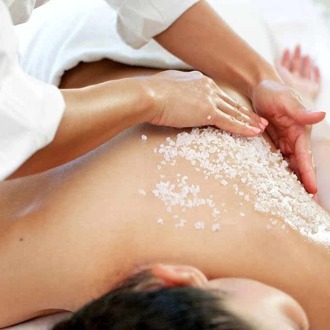 Minera Dead Sea Salt, 100% Pure & Natural, 19 lbs Coarse Grain (0-1.7 -4mm) Bulk Bag, Easily Dissolving Dead Sea Salts for Soaking & Bathing, Skin Nourishing Coarse Sea Salt, Unscented