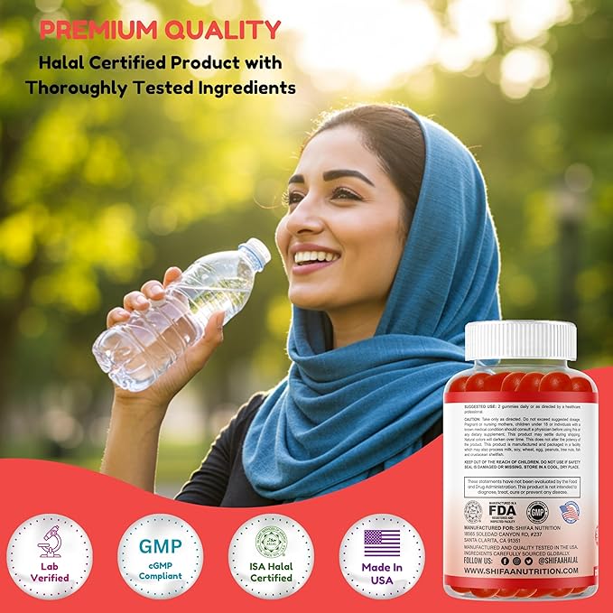 Vegan Biotin Gummies for Adult & Kids | 90 Gummies | 5000 mcg 45 Servings | Non-GMO | Gluten, Gelatin, Peanuts, Egg & Dairy Free | Biotin Gummy Vitamins for Hair, Skin & Nails Halal