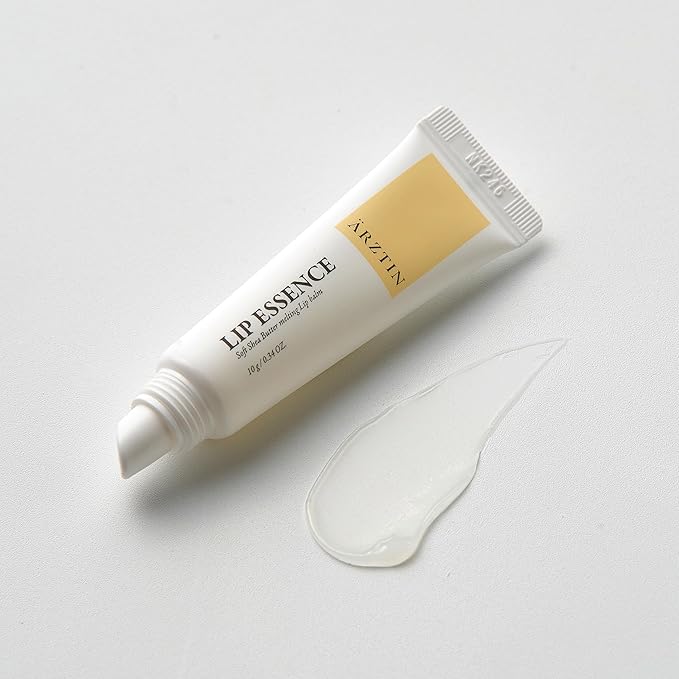 Lip Essence, 0.34 fl. oz. Soft Shea Butter Lip Balm, Hydrating & Nourishing Vegan non-sticky Chapstick with Hyaluronic acid, Ceramide, Soften Natural Glow lips for Chapped and Dry lips