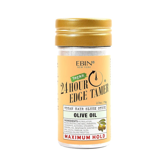 EBIN NEW YORK 24 Hour Edge Tamer Vegan Hair Sleek Stick Olive Oil Maximum Hold