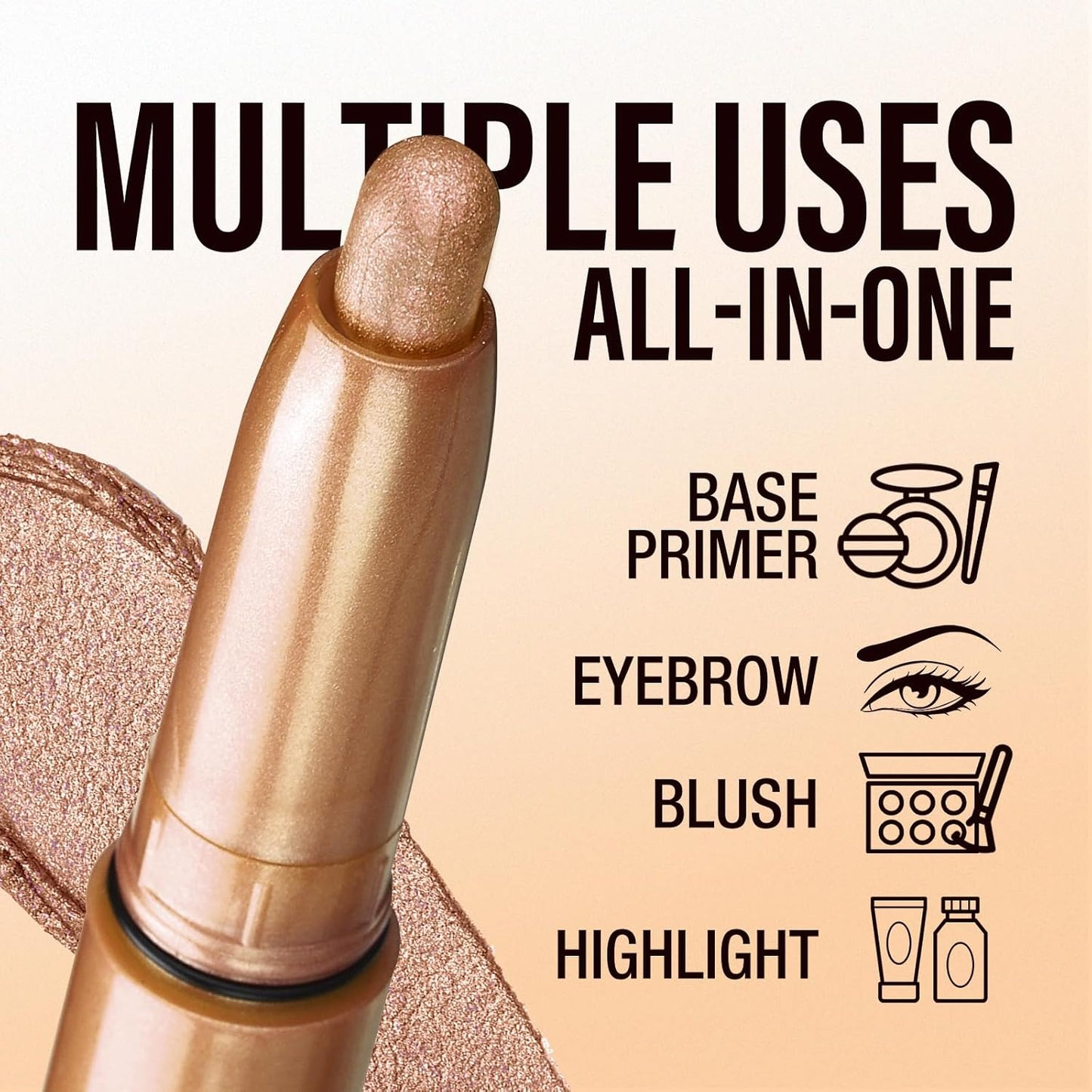 LANGMANNI Eyeshadow Stick,8 PCS Waterproof Multi-Color Eyeshadow Pen Set,Creamy Long-Lasting Eye Makeup Kit,Natural & Shimmer Shades Contour Stick,Perfect Gifts For Women (#G-8 Colors)